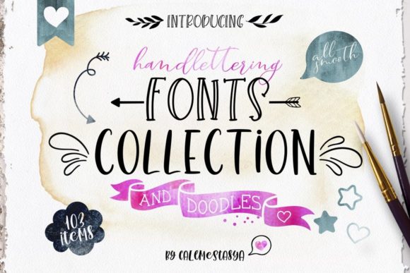 Download Handlettering Fonts Collection - Handlettering Collection