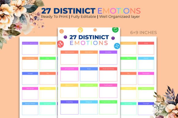 Download 27 Distinct Emotions Kdp Interior - Kdp Collection